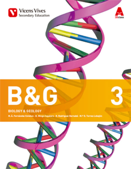 B&g 3. Andalucía. Biology & Geology. Book and Cd. 3º ESO na