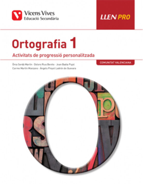 Ortografia 1º ESO Comunidad Valenciana Activitats de Progressió Person