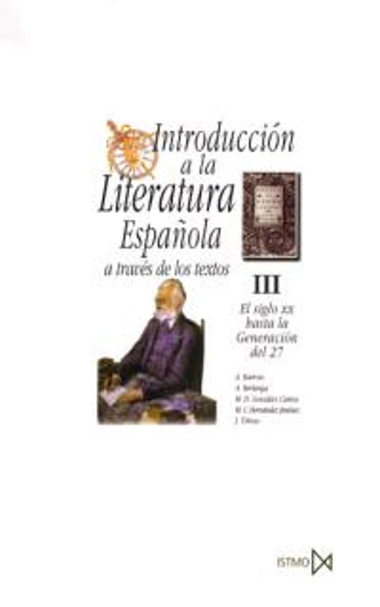 Introduccion A La Literatura Española A Traves De Los Textos