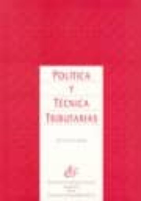 Política Y Técnica Tributarias