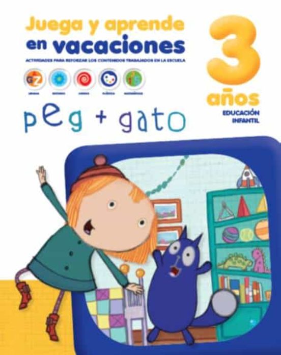 Peg + Gato 3 Años Cuadernos De Vacaciones