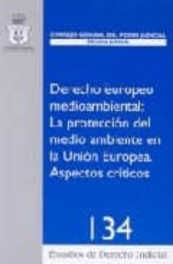 Derecho Europeo Medioambiental