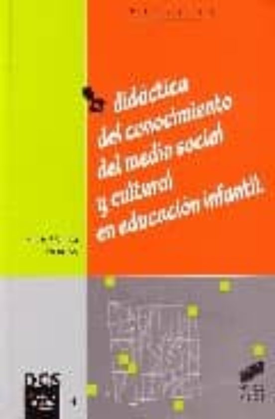 Didáctica Del Conocimiento Del Medio Social Y Cultural En Educación Infantil