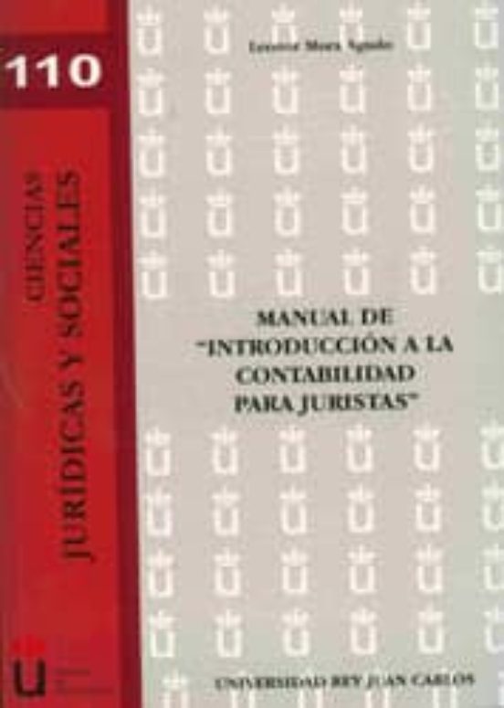 Manual De Introducción A La Contabilidad Para Juristas