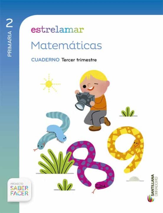 Caderno Matematicas 3 2º Primaria Globalizado Estrelamar Ed 2015