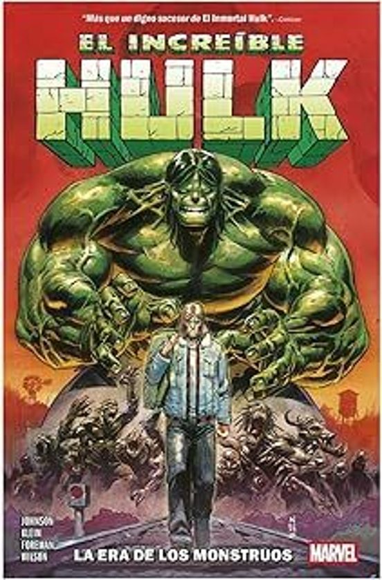 El Increíble Hulk 1 De Phillip Kennedy La Era De Los Monstruos Marvel