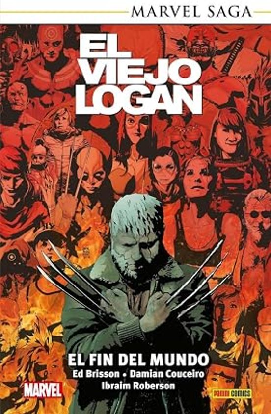 Portada de El Viejo Logan 9. El Fin del Mundo Marvel Saga Tpb