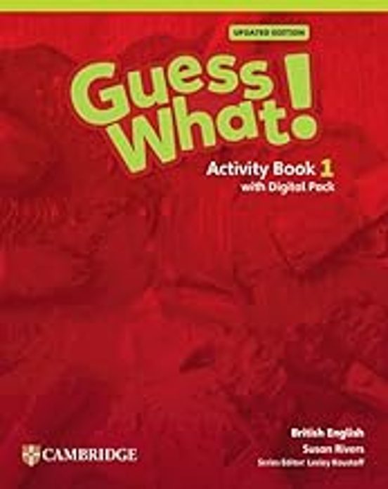 Guess What! British English Level 1 Activity Book With Digital Pack Up