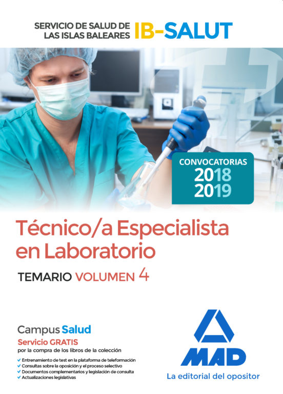 Tecnico/a Especialista De Laboratorio Del Servicio De Salud De Las Ill