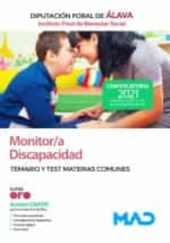 Monitor/a Discapacidad Del Instituto Foral De Bienestar Social Diputac