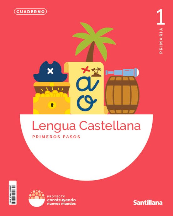 Cuaderno de Lengua 1º Primaria Primeros Pasos
