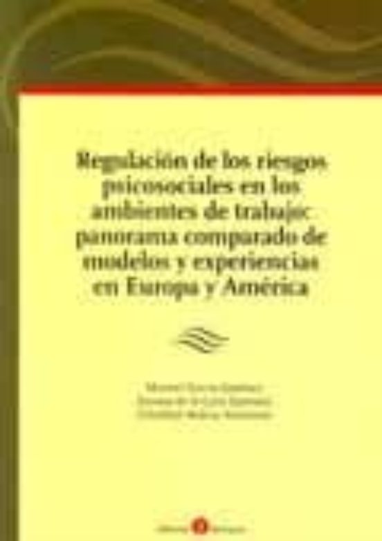 Regulacion De Los Riesgos Psicosociales En Los Ambientes De Traba Jo