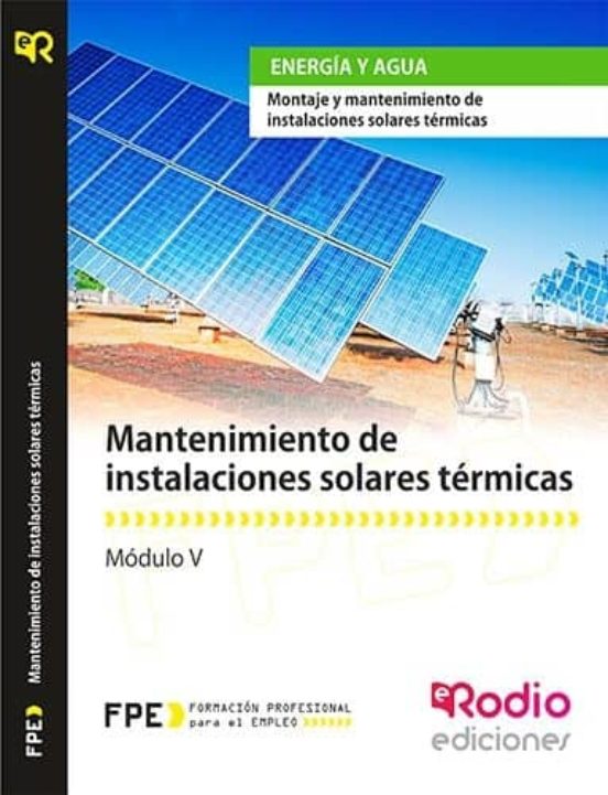 Mantenimiento de Instalaciones Solares Termicas Mf0605_2