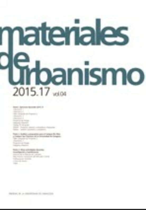 Materiales de Urbanismos 2015.17