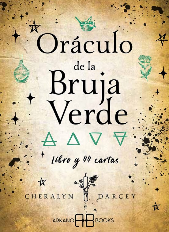 Oráculo De La Bruja Verde: Libro Y 44 Cartas