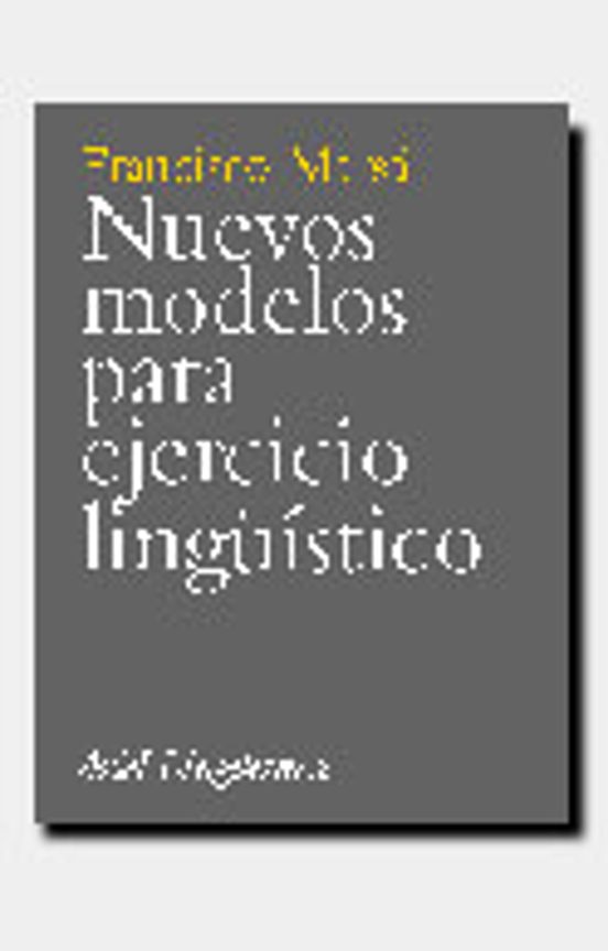 Nuevos Modelos Para Ejercicio Lingüístico