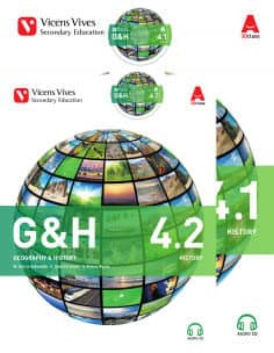Geography and History 4º ESO Ingles Bimestral + Cd 3D Class Ed 2016