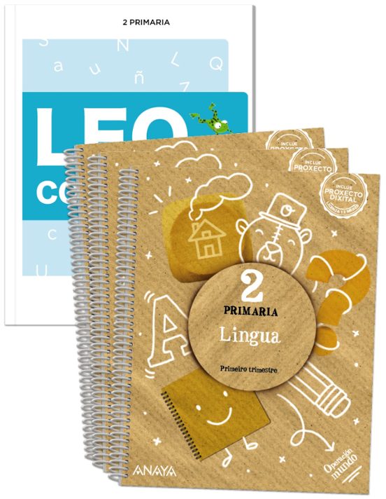 Lingua 2º Educacion Primaria + Leo E Comprendo 2022 Galicia Operació