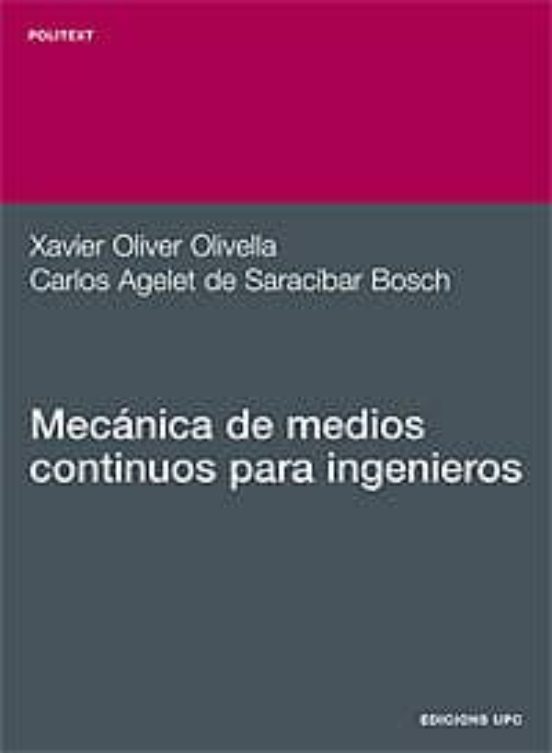 Mecánica De Medios Continuos Para Ingenieros