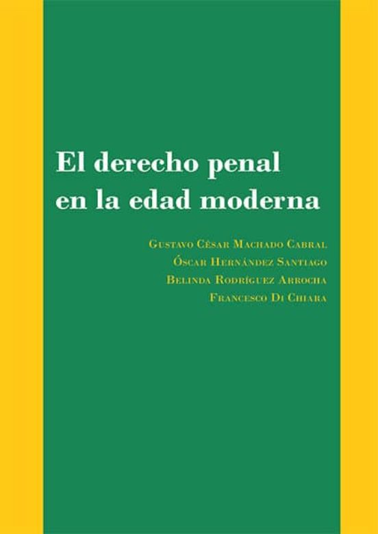 El Derecho Penal En La Edad Moderna