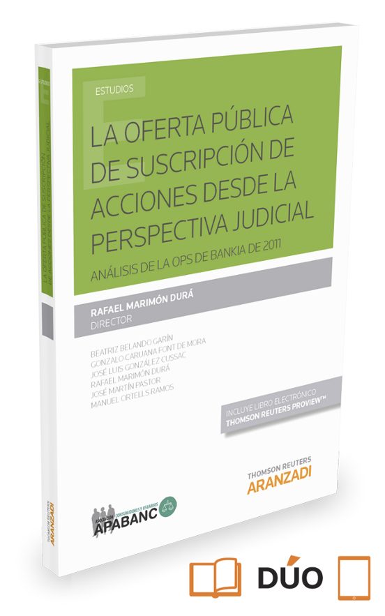 La Oferta Pública De Suscripción De Acciones Desde La Perspectiva Judi