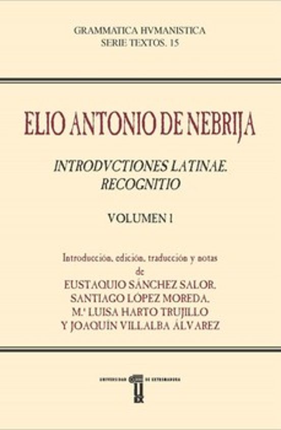 Introductiones Latinae. Recognitio
