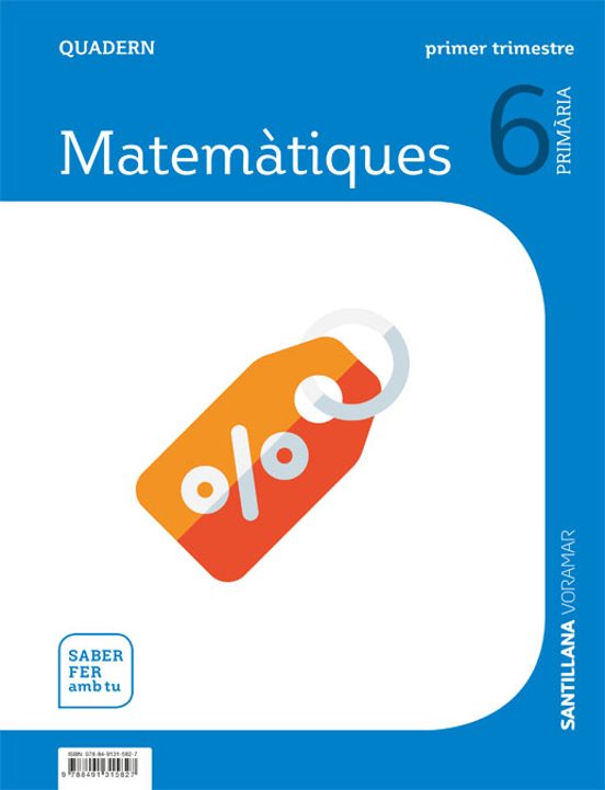 Matematiques 6º Educacion Primaria Quadern 1 Saber Fer Amb Tu Ed 2019