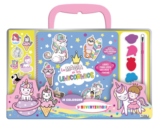 ¡a Colorear Y Divertirnos! La Magia De Los Unicornios