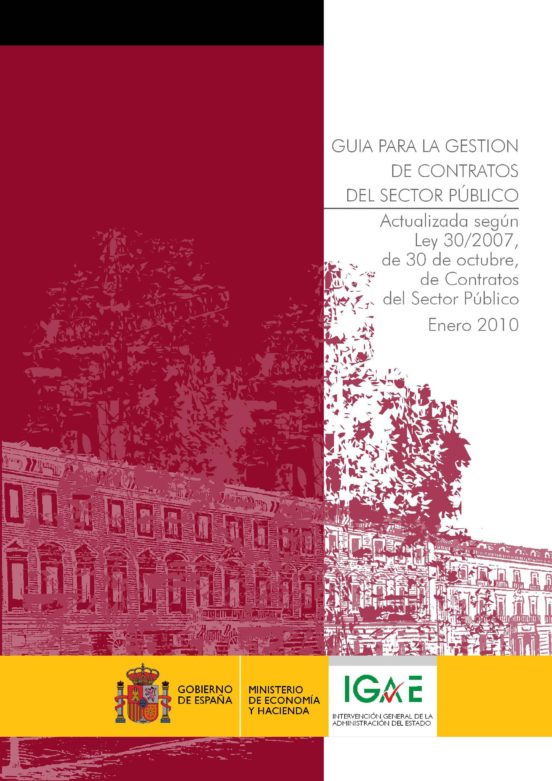 Guía Para La Gestión De Contratos Del Sector Público