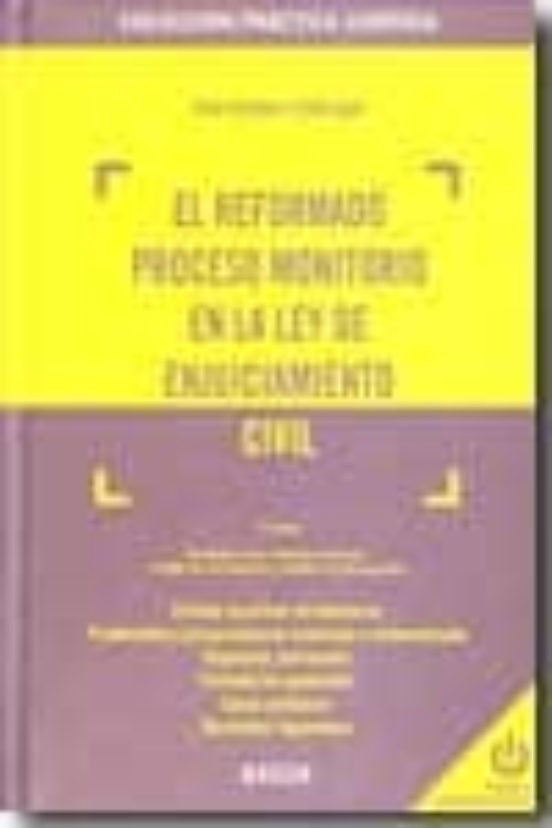 Reformado Proceso Monitorio En La Ley De Enjuiciamiento Civil