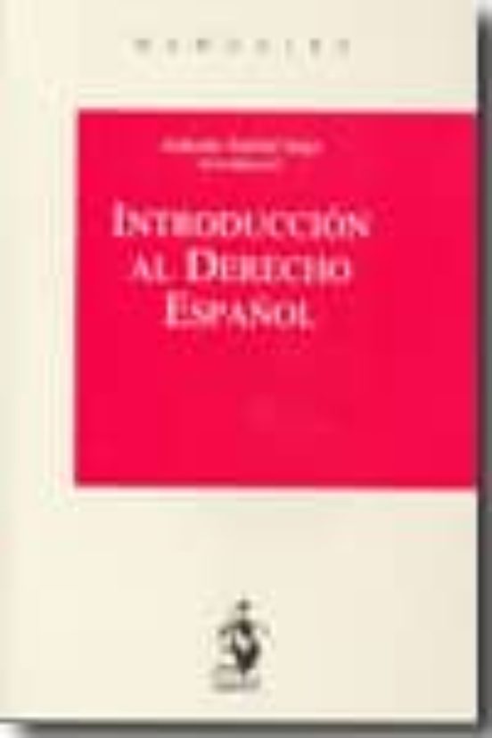 Introducción Al Derecho Español