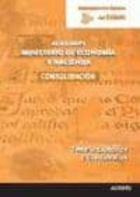 Auxiliares Ministerio De Economia Y Hacienda: Consolidacion Admin Istr