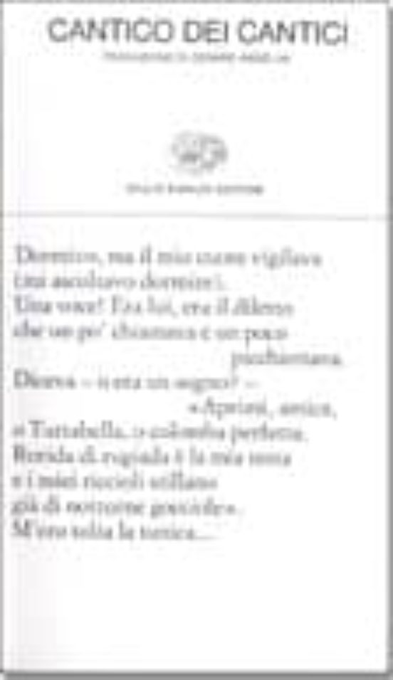 Cantico Dei Cantici