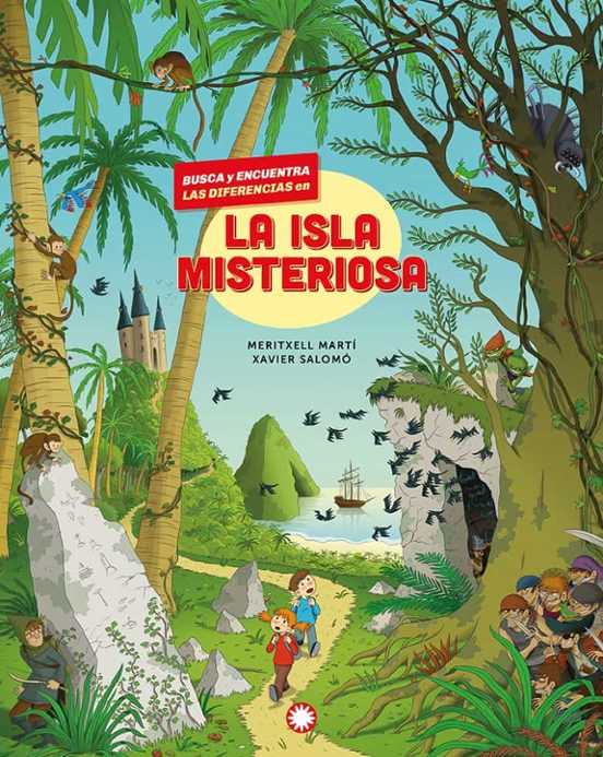 Busca Y Encuentra Las Diferencias En La Isla Misteriosa