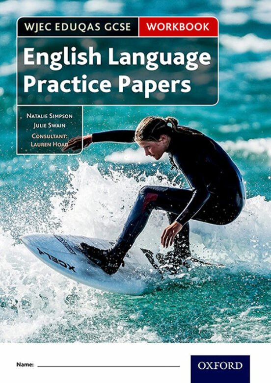 NEW WJEC Eduqas GCSE English Language Practice Papers Workbook