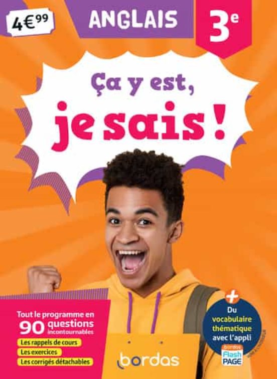 Ça Y Est Je Sais ! Anglais 3e