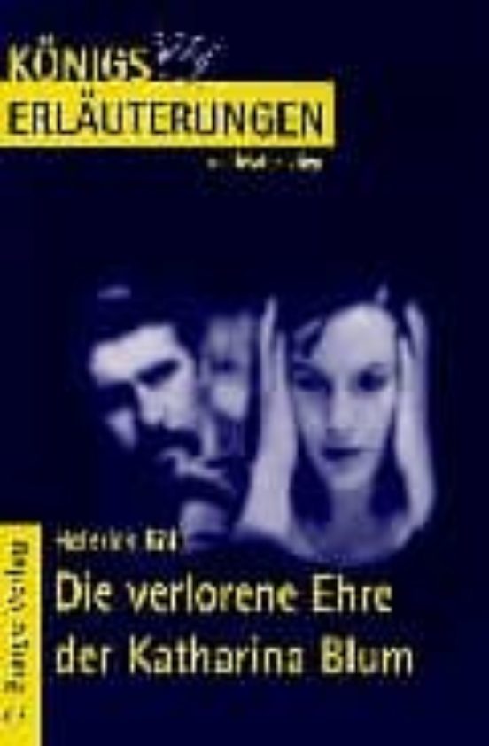 Die Verlorene Ehre Der Katharina Blum