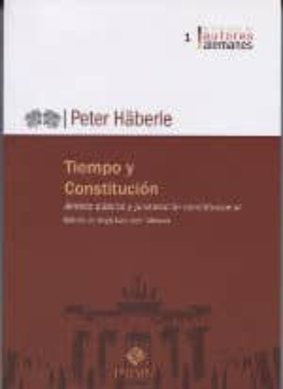 Tiempo y Constitucion: Ambito Publico y Jurisdiccion Constitucional