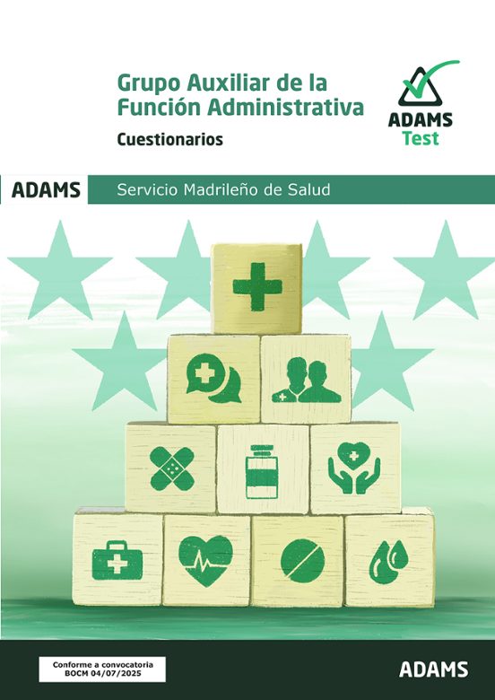 Cuestionarios Auxiliar De La Función Administrativa Servicio Madrileño