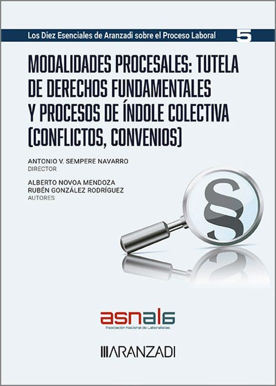 Modalidades Procesales: Tutela De Derechos Fundamentales Y Procesos De Índole Colectiva