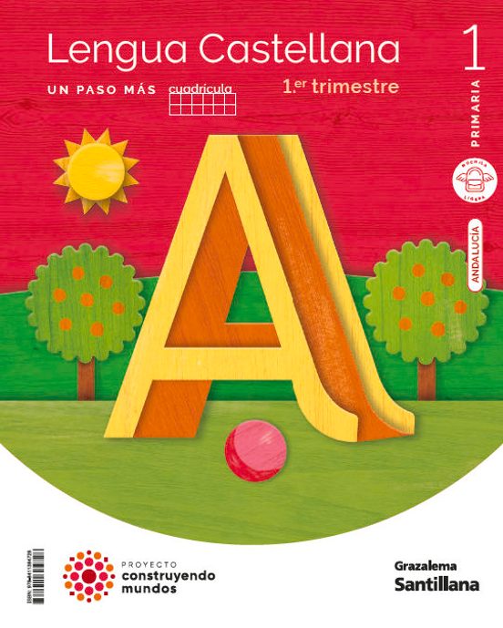 Lengua 1º Educacion Primaria Primeros Paso Cuadricula Mochila Ligera a