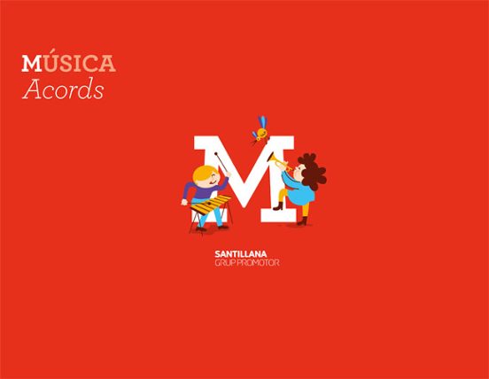 Musica 1º Educacion Primaria Serie Acords + Recort Ed 2019 Catala