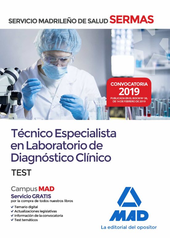 Tecnico Especialista En Laboratorio De Diagnostico Clínico Del Servici