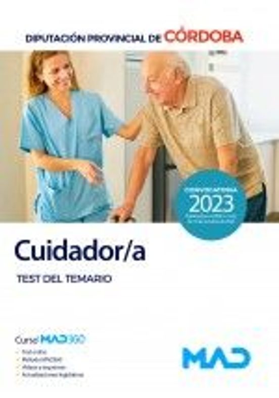Cuidador/a Diputación Provincial De Córdoba. Test Del Temario