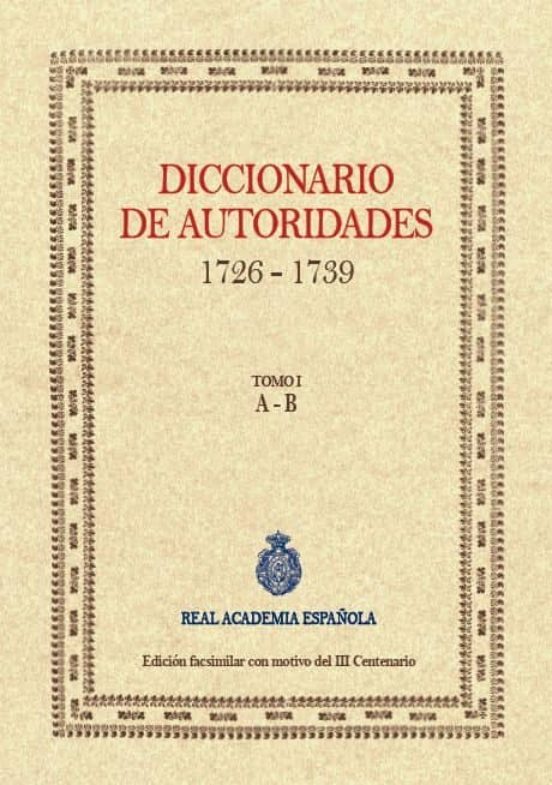 Diccionario de Autoridades