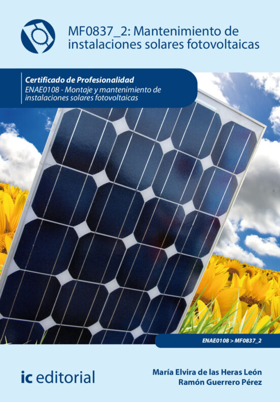 Enae0108 Mantenimiento De Instalaciones Solares Fotovolt Aica