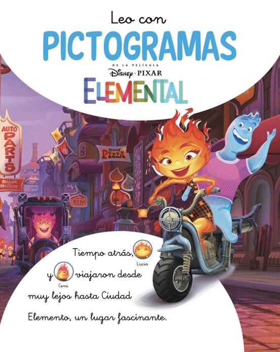 Leo Con Pictogramas Disney - Elemental