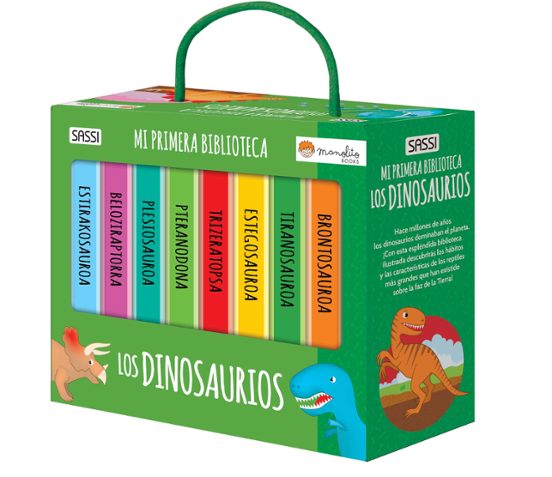 Els Dinosaures. Mi Primera Biblioteca. Edic. Il·lustrat