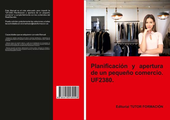 Uf2380. Planificacion Y Apertura De Un Pequeño Comercio