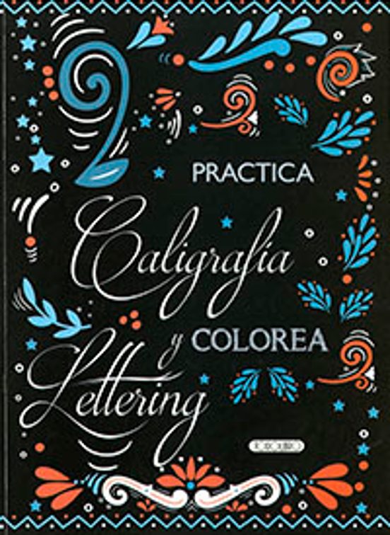 Practica Caligrafia Y Colorea Lettering 4
